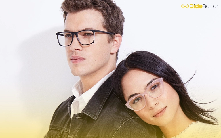 تفاوت عینکهای طبی زنانه و مردانه