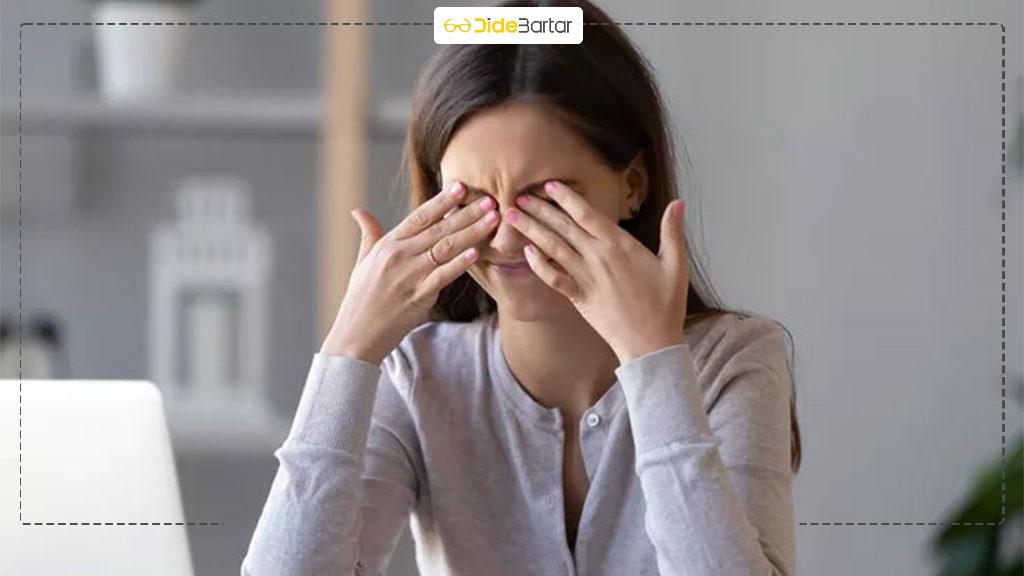 علت تاری دید ناگهانی در بزرگسالی